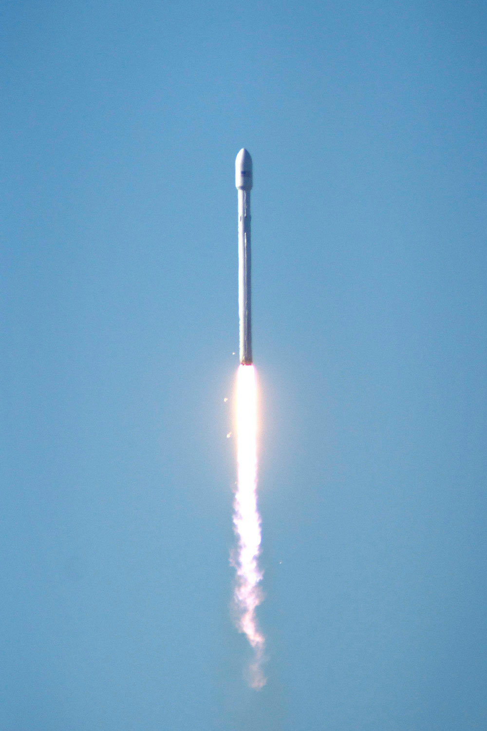 Rocket launching into the sky, symbolising the risks of treating recruitment as an arms race